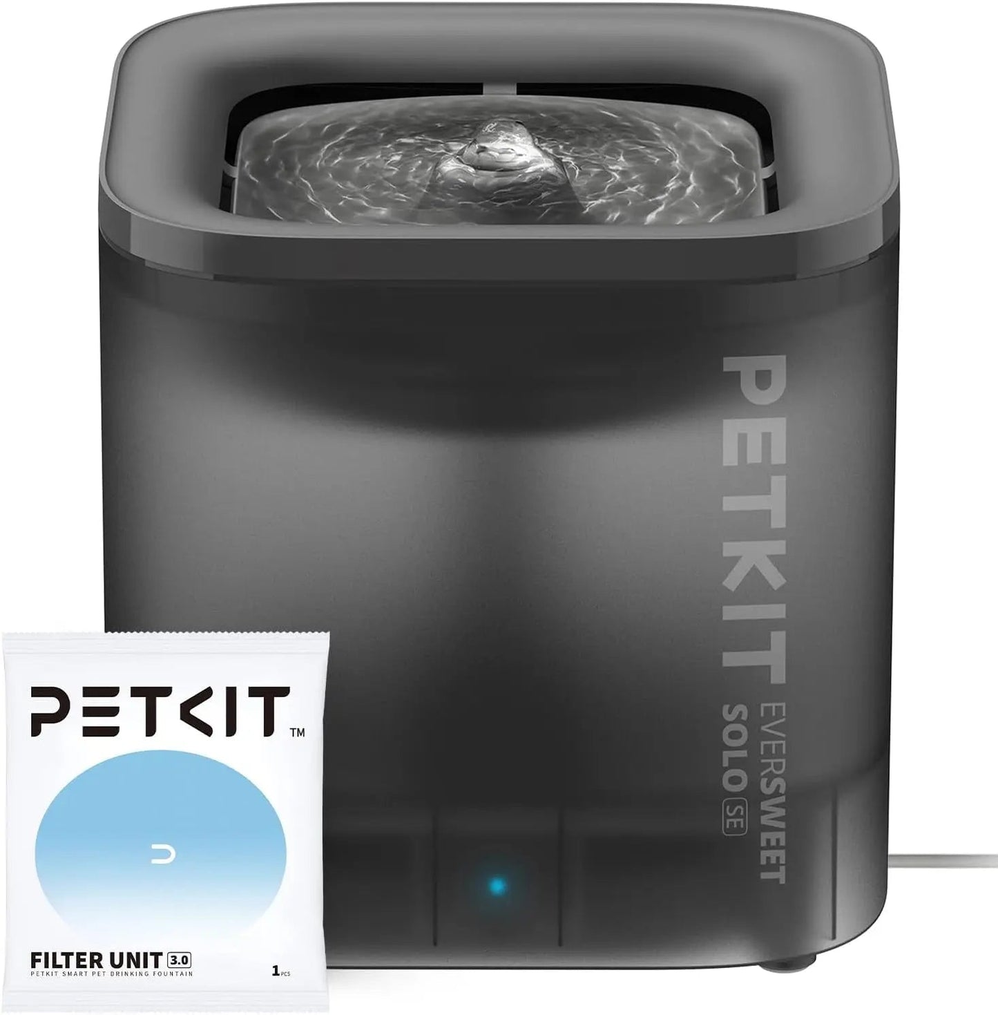 Wireless Cat Water Fountain 65oz 1.85L Ultra Quiet 25dB Detachable Pump Filters