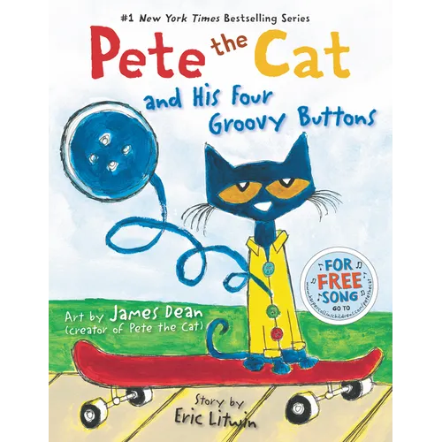Pete the Cat and His Four Groovy Buttons - Hardcover