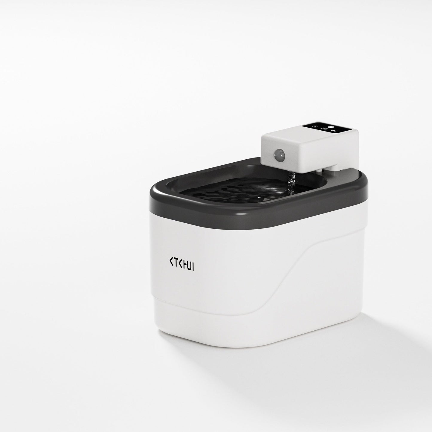 Cat Water Fountain With Smart Motion-sensing Water Dispensing And Quiet Filtration
