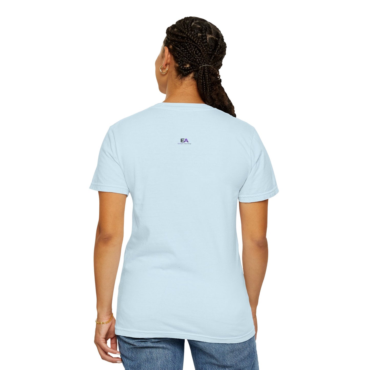 Catastrophe Iron Burn Graphic T-Shirt | Funny Cat Pun Shirt | Distressed Grunge Cat Tee