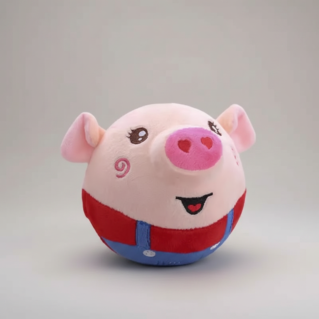 Interactive Jumping Pig Toy Ball
