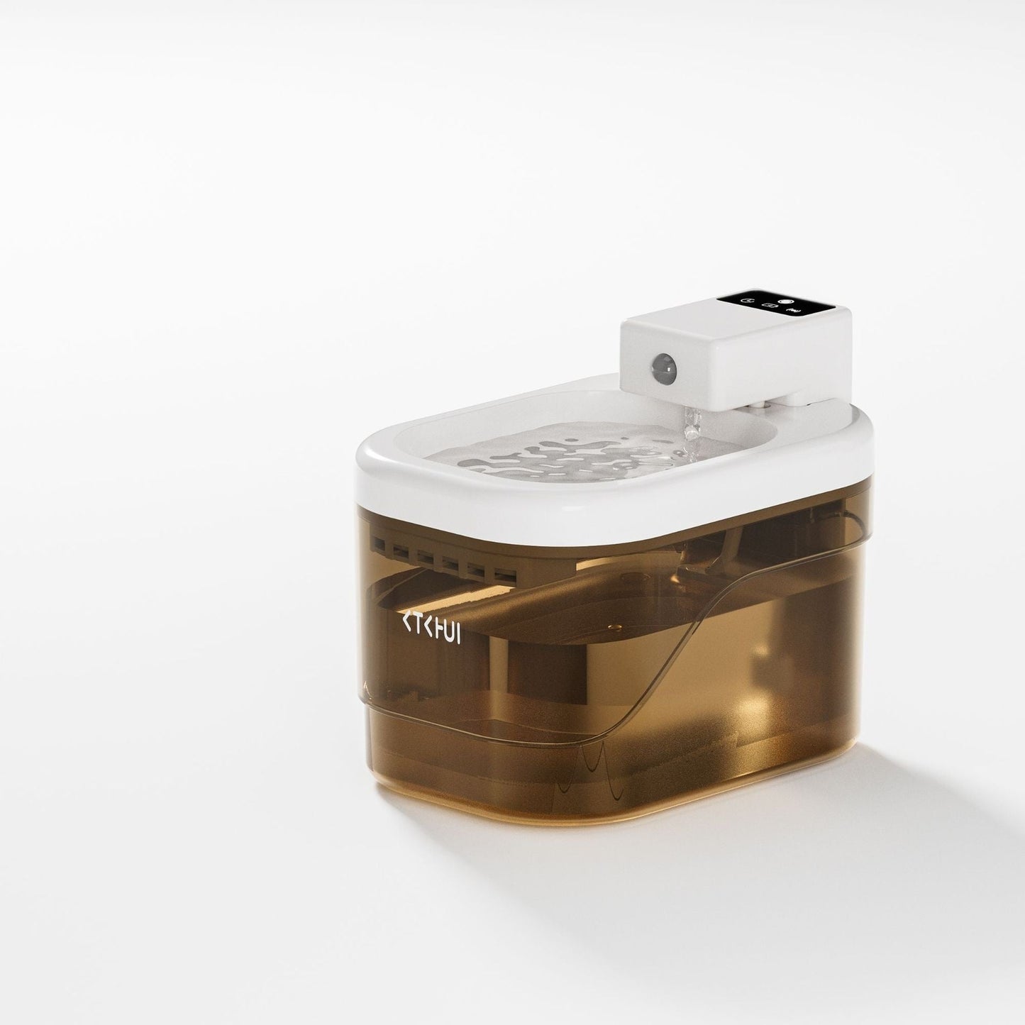 Cat Water Fountain With Smart Motion-sensing Water Dispensing And Quiet Filtration